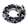 Electroplate Glass Beads Strands EGLA-N002-06E-2