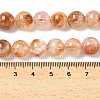Heated Natural Citrine Beads Strands G-A262-A01-10mm-01-3