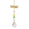 Hollow Alloy Hanging Ornaments HJEW-Q012-05C-1