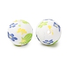 Food Grade Eco-Friendly Printed Silicone Beads SIL-A013-01A-25-2