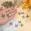 100Pcs Tibetan Style Alloy Pendants FIND-CA0010-59AB-3