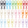 30Pcs Baking Paint Alloy Screw Clasps FIND-NB0006-10-1