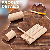  50Pcs 5 Style Solid Beech Wood Craft Sticks WOOD-NB0002-68B-5