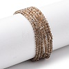 Natural Smoky Quartz Beads Strands G-Z116-A03-2mm-2