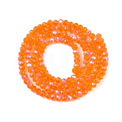 Electroplate Glass Beads Strands LS-EGLA-A044-T2mm-L25-1