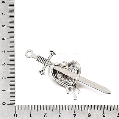 Alloy Enamel Big Pendants AL-CBA5334-02AS-01-1