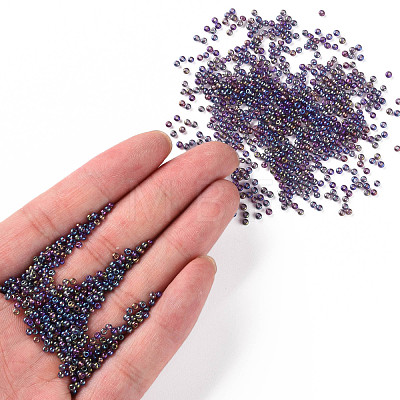 12/0 Grade A Round Glass Seed Beads SEED-Q010-F541-1