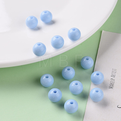 Opaque Acrylic Beads S-MACR-S370-C10-SS2113-1