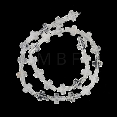 Natural Quartz Crystal Beads Strands G-I369-A01-01-1