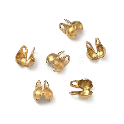 304 Stainless Steel Bead Tips STAS-P448-04A-G-1