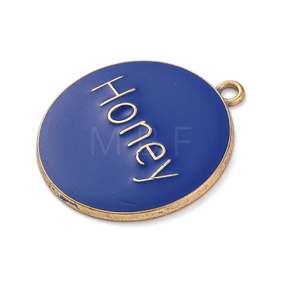 Alloy Enamel Pendants ENAM-M009-02D-04G-1