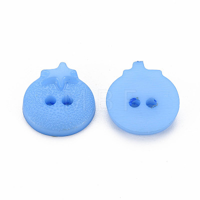2-Hole Plastic Buttons BUTT-N018-012-1