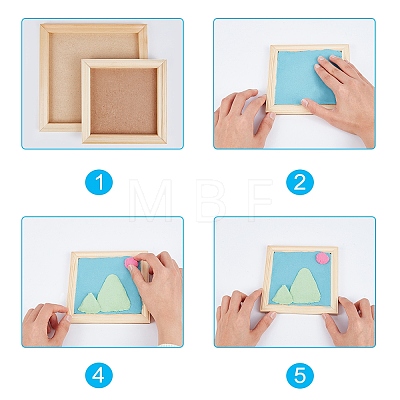 DIY Clay Picture Frame DIY-NB0003-51-1