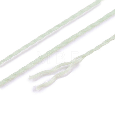 2-Ply Round Waxed Cotton Thread Cords YC-T004-01A-23-1