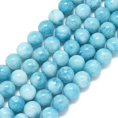Natural Malaysia Jade Beads Strands G-B165-C09-8mm-1