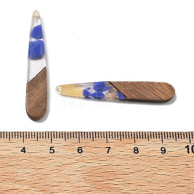 Resin and Walnut Pendants LS-FIND-R051-08A-1