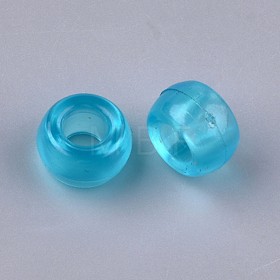 Transparent Acrylic Beads TACR-T004-01-1