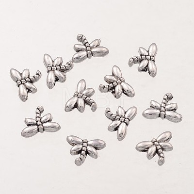 Dragonfly Tibetan Style Alloy Beads LS-AB45-NF-1