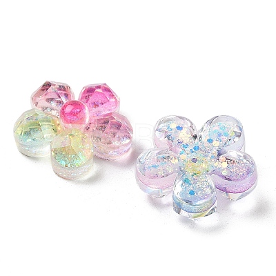 Transparent Resin Decoden Cabochons RESI-M045-03-1