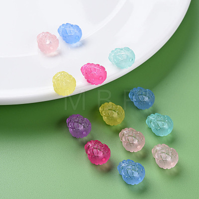 Frosted Acrylic Beads MACR-S373-49K-1