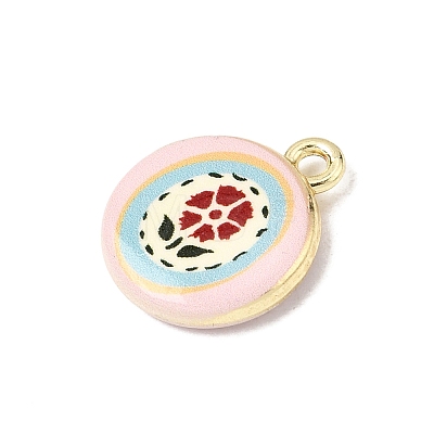 Printed Alloy Pendants ENAM-F160-03A-G-1