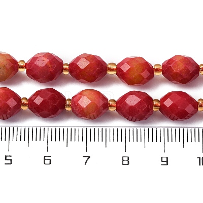 Natural White Jade Beads Strands G-D305-B01-01L-1