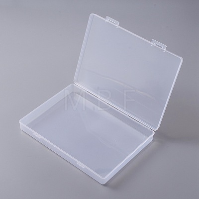 Transparent Polypropylene(PP) Bead Containers CON-WH0087-33-1