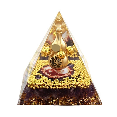 Orgonite Pyramid Resin Energy Generators PW-WGD459A-01-1