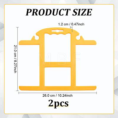 Plastic Storage Rcack AJEW-WH0816-550-1