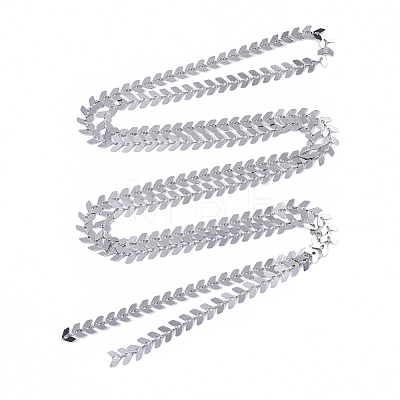 304 Stainless Steel Cobs Chains CHS-S006-JN952-1-1