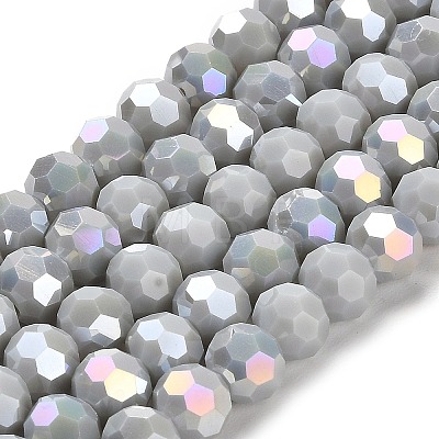 Opaque Glass Beads Stands LS-EGLA-A035-P8mm-B22-1