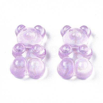 Transparent Acrylic Beads X-OACR-S028-144-1