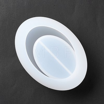 Oval Potting Display Holder Silicone Molds DIY-I096-16-1