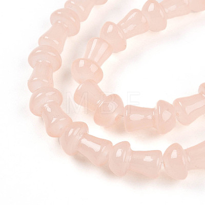 Baking Paint Glass Beads Strands DGLA-N007-01D-1