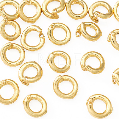 20Pcs Brass Open Jump Rings KK-TA0008-76G-1