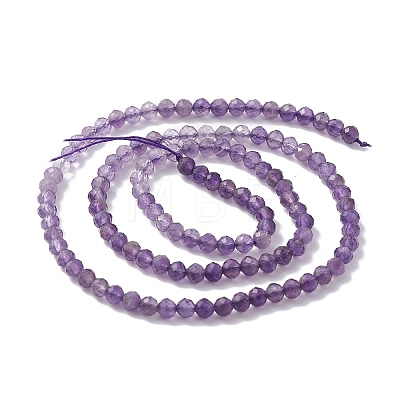 Natural Amethyst Beads Strands X-G-B037-02A-1