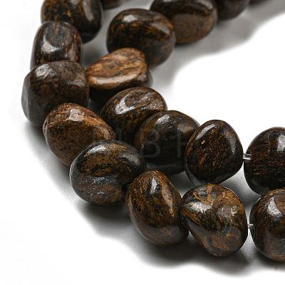 Natural Bronzite Beads Strands G-D081-A11-01-1