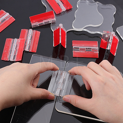 Acrylic Self Adhesive Hinge FIND-WH0096-28A-1