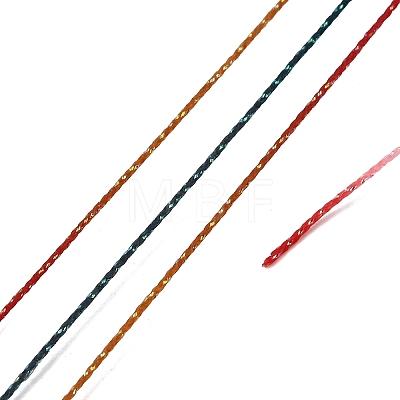 30M Gradient Color Round PET Waxed Thread OCOR-F018-02A-1