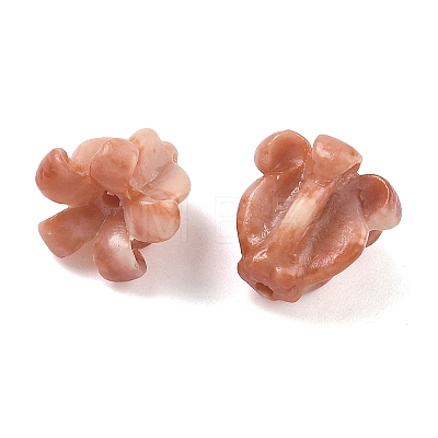 Synthetic Coral Carved Beads CORA-K010-01I-1