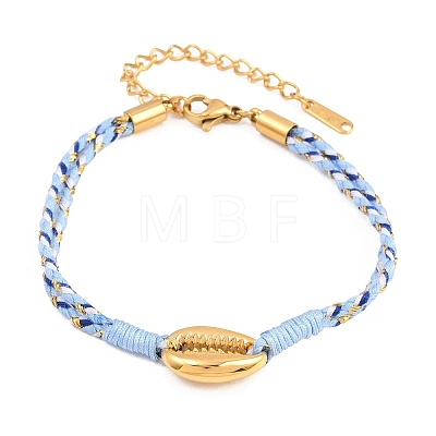304 Stainless Steel Link Bracelets BJEW-K303-02D-1