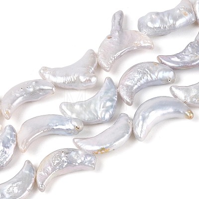 Natural Baroque Keshi Pearl Beads Strands PEAR-N020-P06-01B-1