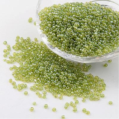Round Glass Seed Beads X-SEED-A006-2mm-104-1
