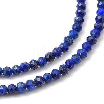 Natural Lapis Lazuli Beaded Necklaces NJEW-JN02990-07-1