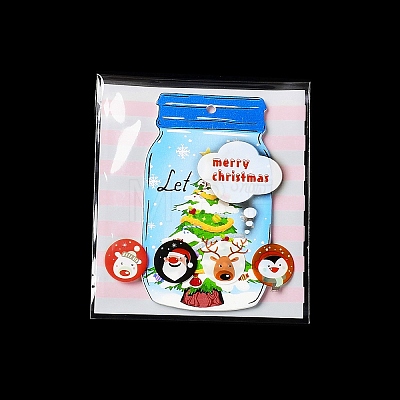 Christmas Theme Plastic Bakeware Bag OPP-Q004-03H-1