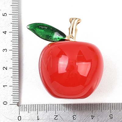 Fruit Theme Resin Pendants FIND-E053-01C-G-1