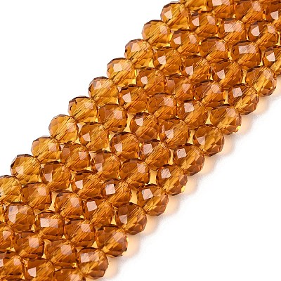 Glass Beads Strands EGLA-A044-T4mm-D04-1