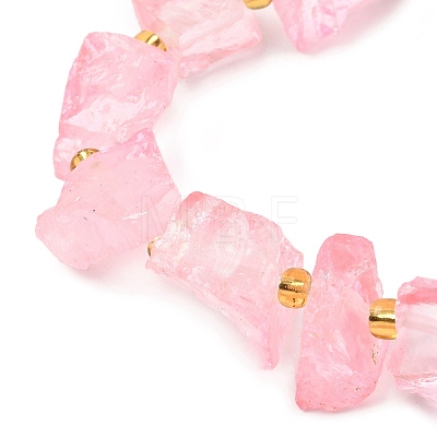 Raw Rough Natural Quartz Crystal Beads Strands G-Z131-J01-07-1