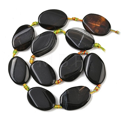Natural Agate Bead Strands G-P192-16-1