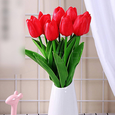 Plastic Artificial  Flower PW-WGCD083-04-1